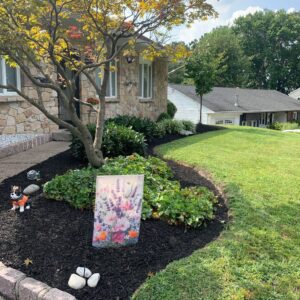 Fall Yard Clean Up includes leaf removal, mulching beds and aeration and seeding.